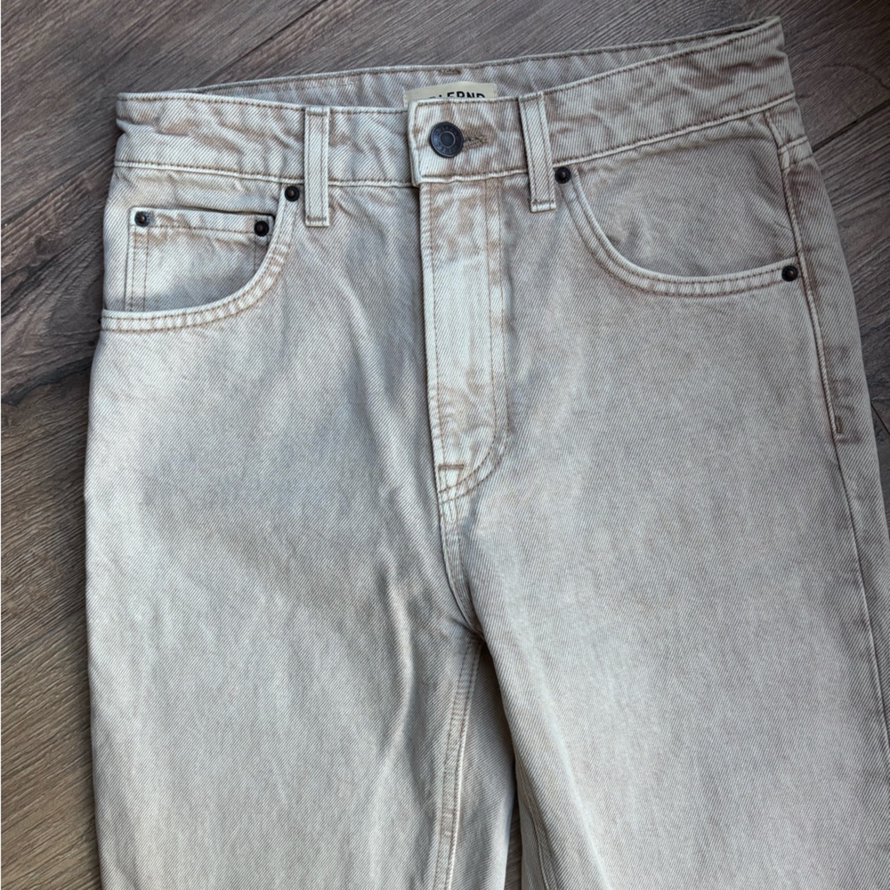 GRLFRND Melanie High Rise Boot Cut Jeans Denim Montana Wash Size 24 Made in USA - Picture 6 of 16
